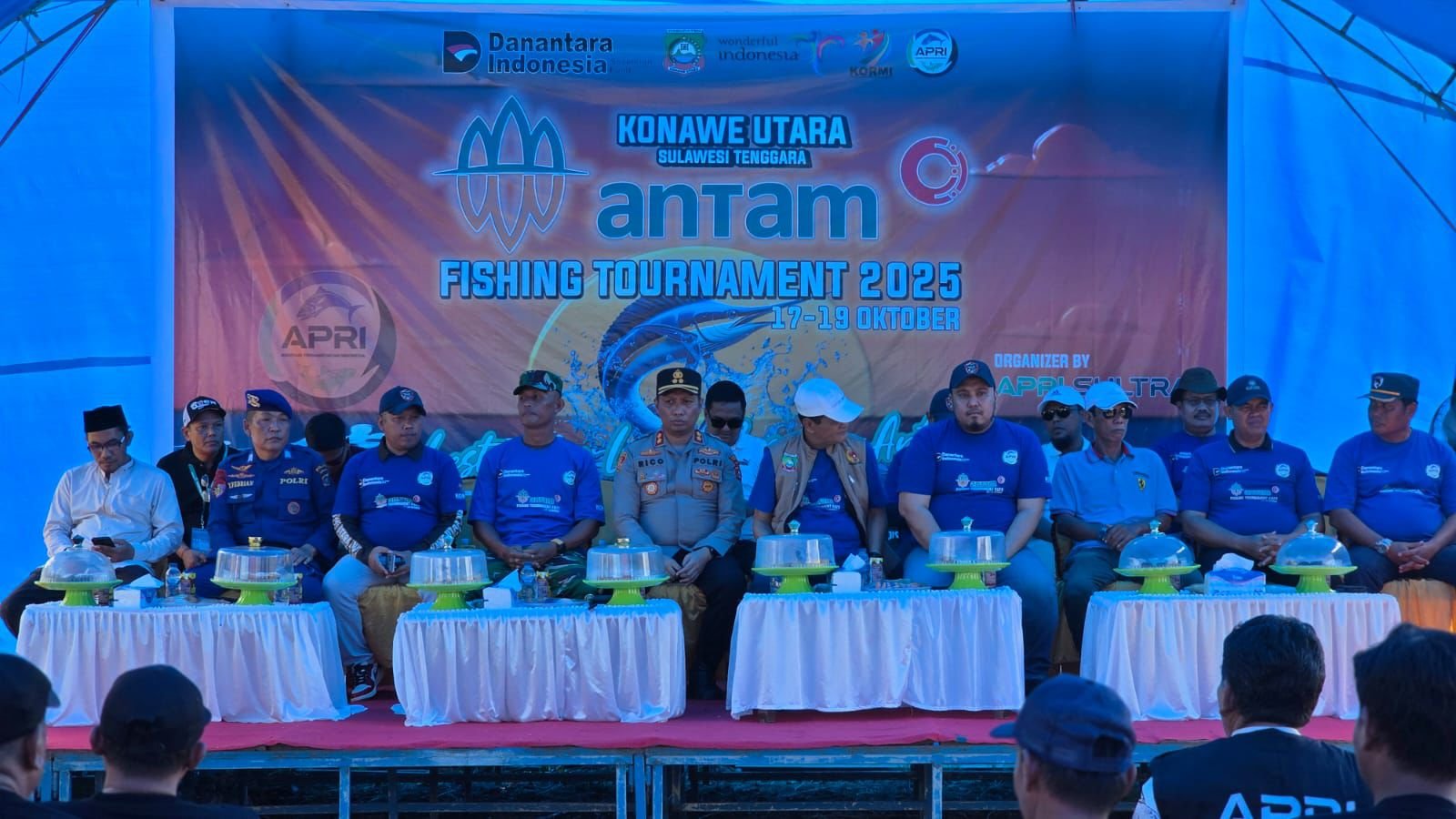PT Antam UBPN Konawe Utara Dukung Antam Fishing Tournament II 2026 Bersama APRI Konawe Utara